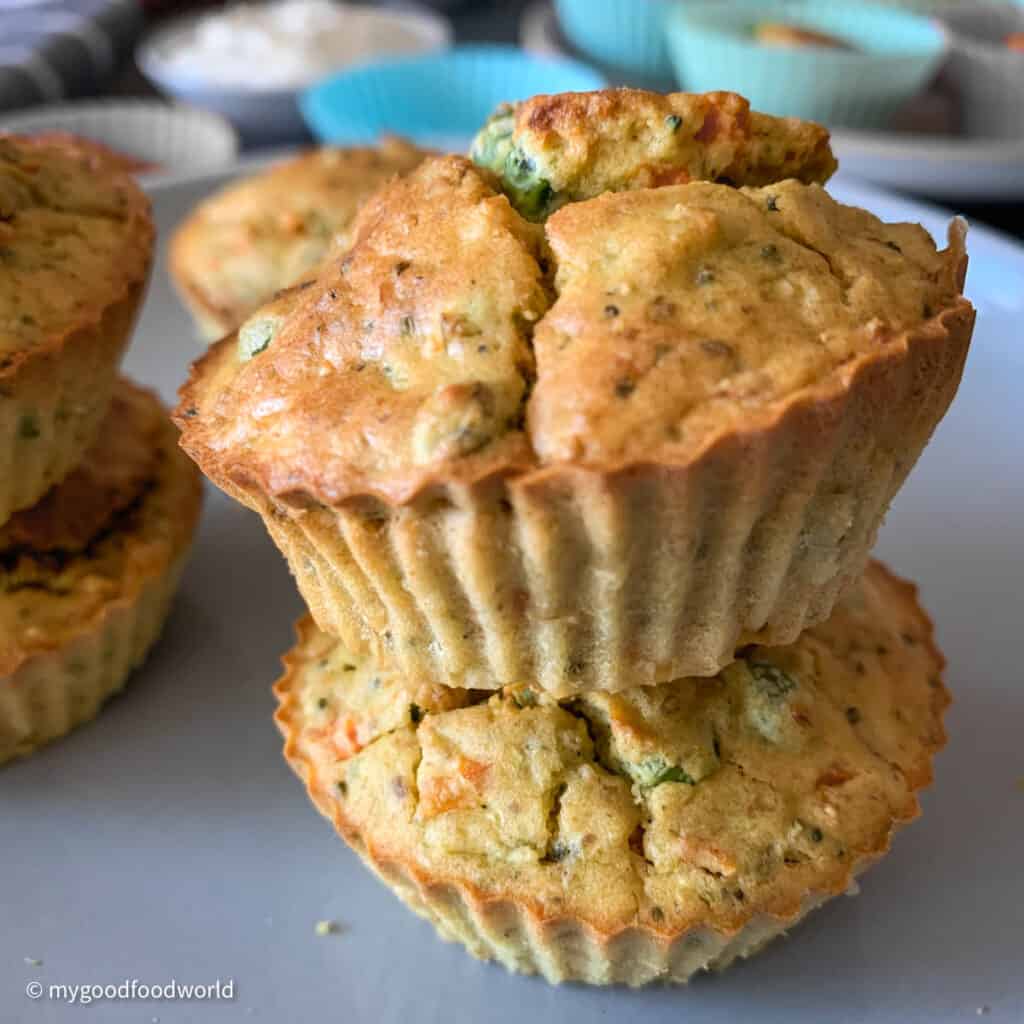 Easy Veggie Muffins: Savory, Eggless, Gluten-Free